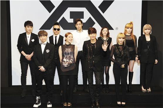 YG outperforms SM in first half of 2011