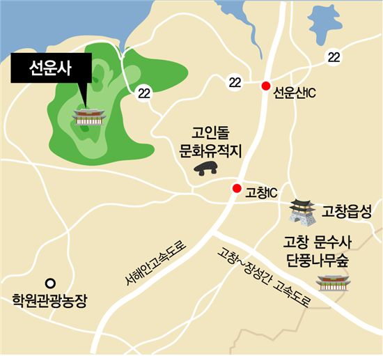 [여행]선운사외 꽃무릇 명소는 어디?