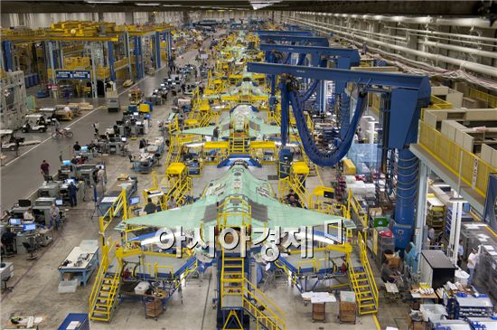 최신예 F-35스텔스기 이렇게 만들어진다