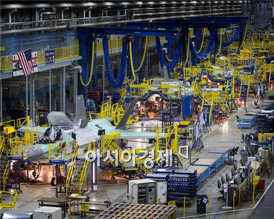 최신예 F-35스텔스기 이렇게 만들어진다