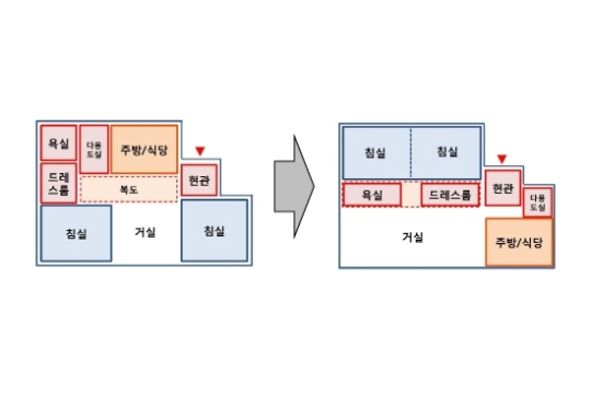 소형주택은 지금 '신평면 전쟁'..'쪼개고, 나누고, 붙이고...' 