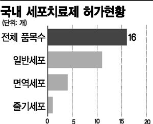 정부, 줄기세포치료제 키운다