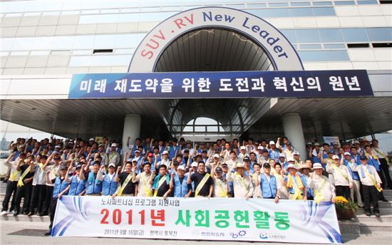 쌍용차 노사, 1사 1하천 가꾸기 운동 실시