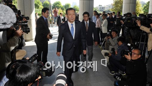 [포토]소환되는 김두우 전 홍보수석