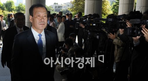 [포토]김두우 전 수석 소환