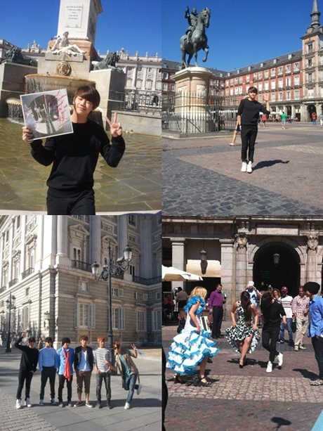 BEAST members enjoy the weather in Spain 