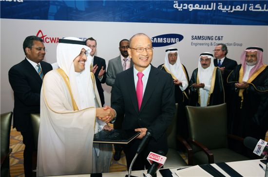 삼성물산, 사우디아라비아 복합화력발전 사업 참여