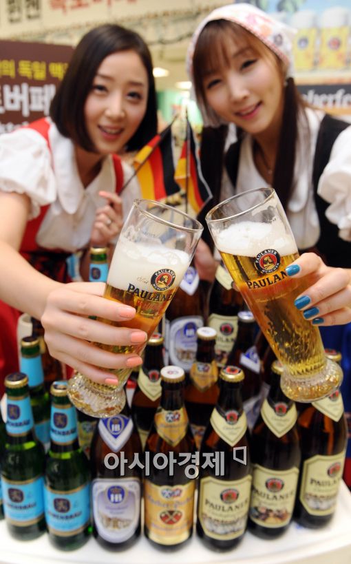 [포토]독일 축제 맥주 한국에서 즐기자