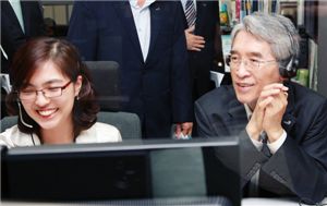 신창재 교보생명 회장 현장경영