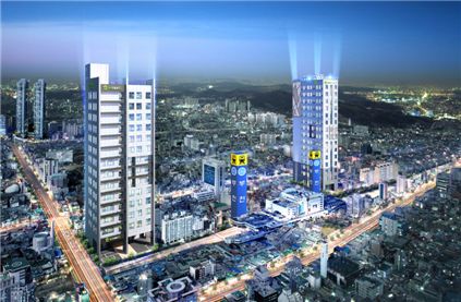부천역 에코스마트 조감도 / 