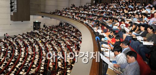 [포토]고교 입시 열기!