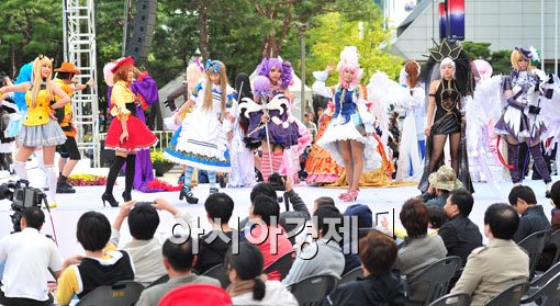 [포토] 만화속 주인공들이 현실속으로