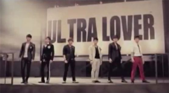 Scene from 2PM's new single "Ultra Lover" [2PM's official Japanese website]