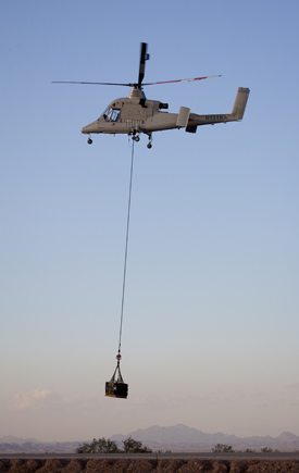 무인수송헬리콥터 K-MAX(사진=록히드마틴사 홈페이지)