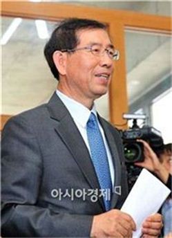 [포토] 서울시장 후보 등록 마친 박원순 후보