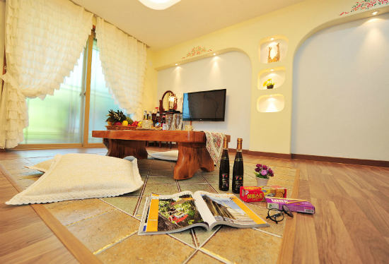 수채화같은 펜션으로 덕유산 단풍여행 떠나요