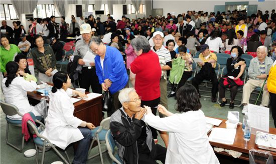 광진구, 어르신 대상 무료 독감 예방접종 