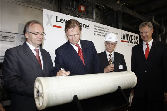 랑세스, 수(水)처리 멤브레인 필터 상용화