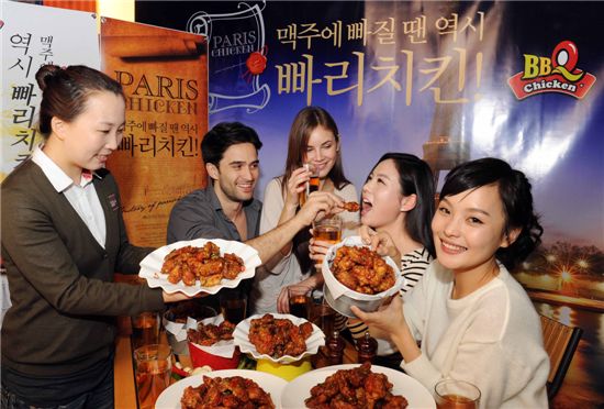 "치킨-맥주 고급화 '빠리치킨'으로 재무장"