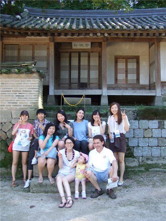 외국인 한옥체험