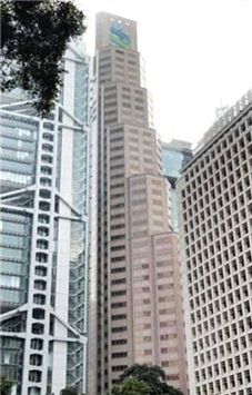▲홍콩섬 센트럴지역 금융가에 위치한 SC홍콩 본사