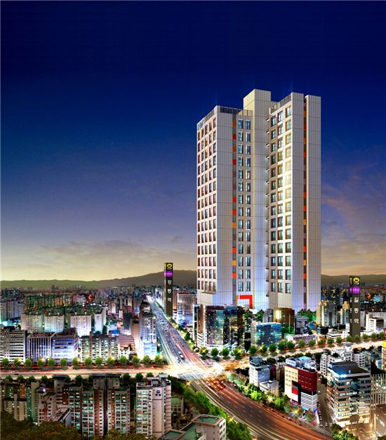 SK D&D, '강동 큐브(QV) 2차' 18일 견본주택 개관