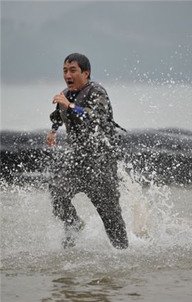 해병대 찾은 조선사 신입사원