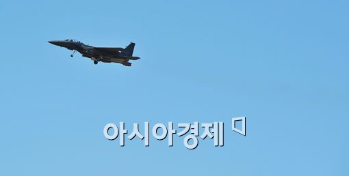 [포토] F-15K의 환상적인 날개짓