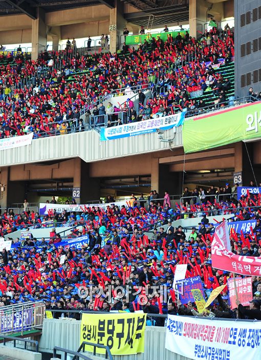 [포토] '세과시'하는 음식점 업주들