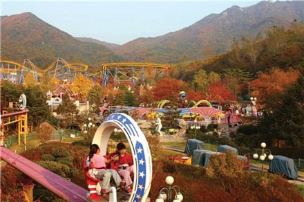 여기는 단풍랜드 구경 한번 오세요