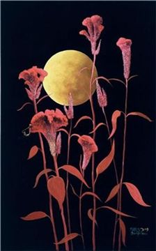 Passion-Celosia cristata(열정-맨드라미), 116.8x72.7cm Oil on Canvas, 2009
