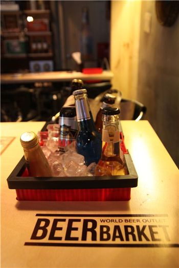 맥주바켓, 안주 안시켜도 부담없네