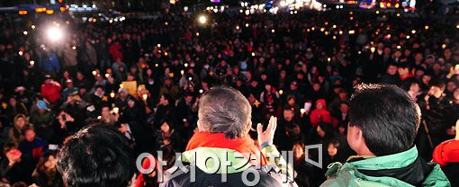 [포토] '광화문에 다시 모인 촛불'