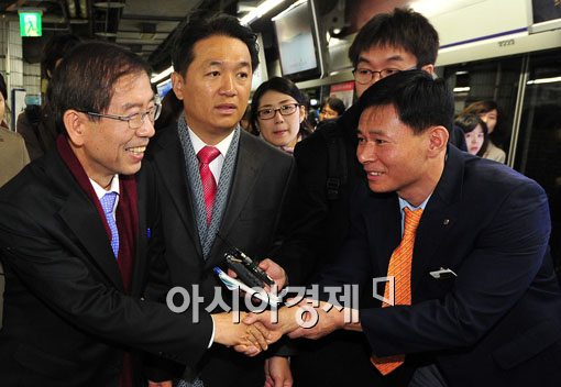 [포토] '친 서민 행보 끝까지'