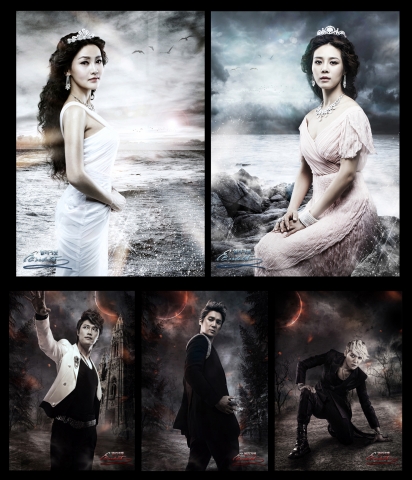 Main cast of musical "Das Musical ELISABETH" [EMK Musical]