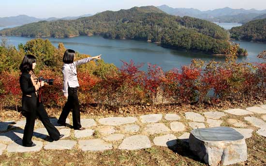 대청호 배경으로 한 전국 사진공모전