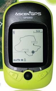 ▲등산용 GPS.