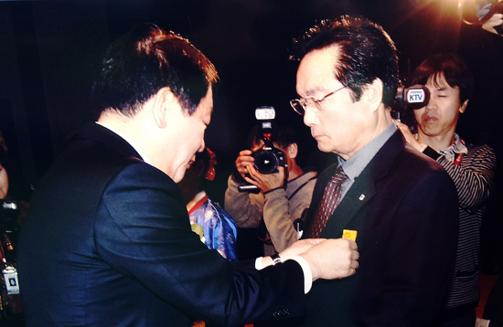 오세영 모리스오일 회장, 국민포장 