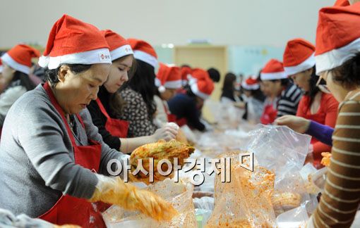 [포토] '내가 김장의 달인'