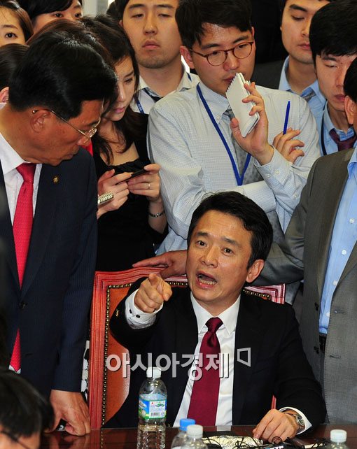 [포토] '한미 FTA 비준안 처리 답 안나오네'