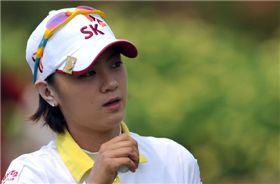 최나연 "아쉬운 1타"