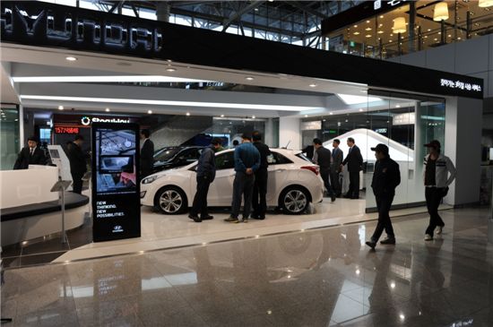 현대차, KTX 부산역에 홍보관 오픈