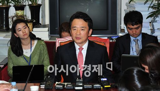 [포토] "한미 FTA 는 여야 협의후 통과시키고 싶다"