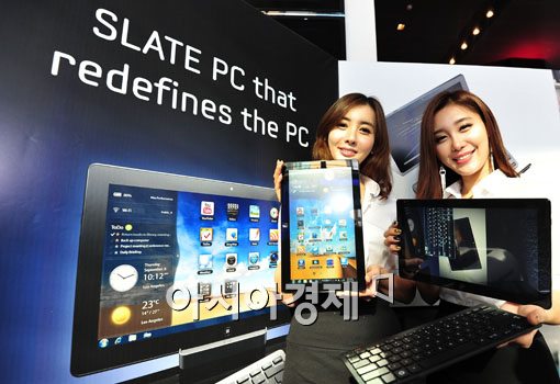 [포토] '슬레이트PC' 국내 출시