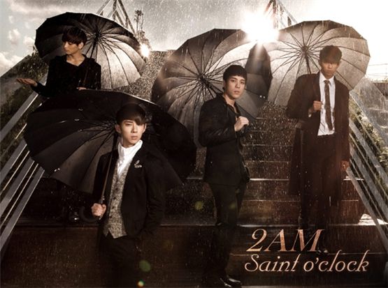 2AM claims No. 3 spot on Oricon's chart with "Saint o'clock"