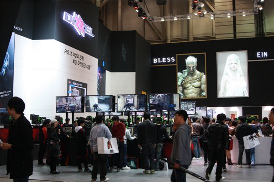 [지스타]사진으로 보는 게임 세상