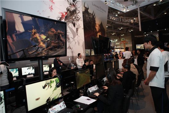 [지스타]사진으로 보는 게임 세상