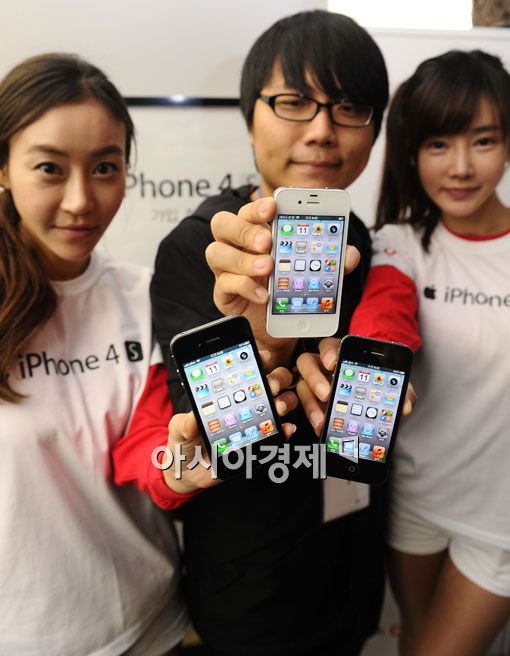 [포토] '나도 아이폰4S 모델'