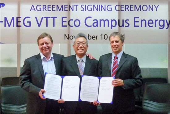 삼성물산 관련 K-MEG 사업단, 핀란드서 첫 해외실증 단지 구축 