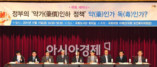 [포토] '약가인하 독인가? 약인가?'